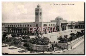 Old Postcard Oran Algeria PLM Railway