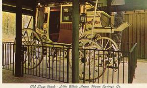 GA - Warm Springs, Old Stagecoach at Little White House