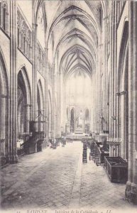 France Bayonne Interieur de la Cathedrale