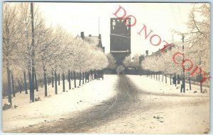 1912 Gartz Oder Germany RPPC Stettiner Tor Szczecin Gate Real Photo A28 