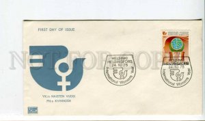 293165 FINLAND 1975 year First Day COVER womens Year