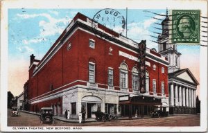 Olympia Theatre New Bedford Massachusetts Vintage Postcard C198