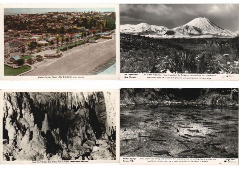 NEW ZEALAND MOSTLY PRE-1950 49 Vintage Postcards (L3343)