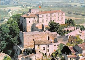 BR48991 Chateau d ansouis vue aerienne    France