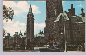 East Block, Canadian Houses Of Parliament, Ottawa, Ontario, Vintage Postcard