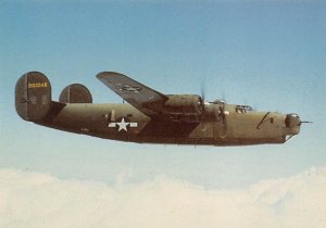 Consolidated B-24J Liberator NASM Groenhoff Collection Military Plane Writi...