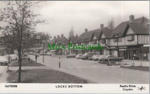 London Postcard - Locks Bottom, Bromley Borough.Nostalgia,Social History RS35934