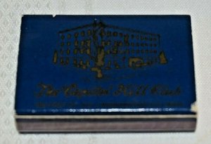 National Republican Club of Capitol Hill Washington DC Matchbox