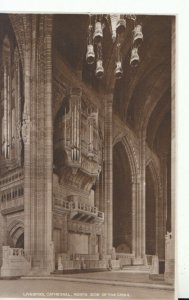 Lancashire Postcard - Liverpool Cathedral - North Side of The Choir RP - TZ3647