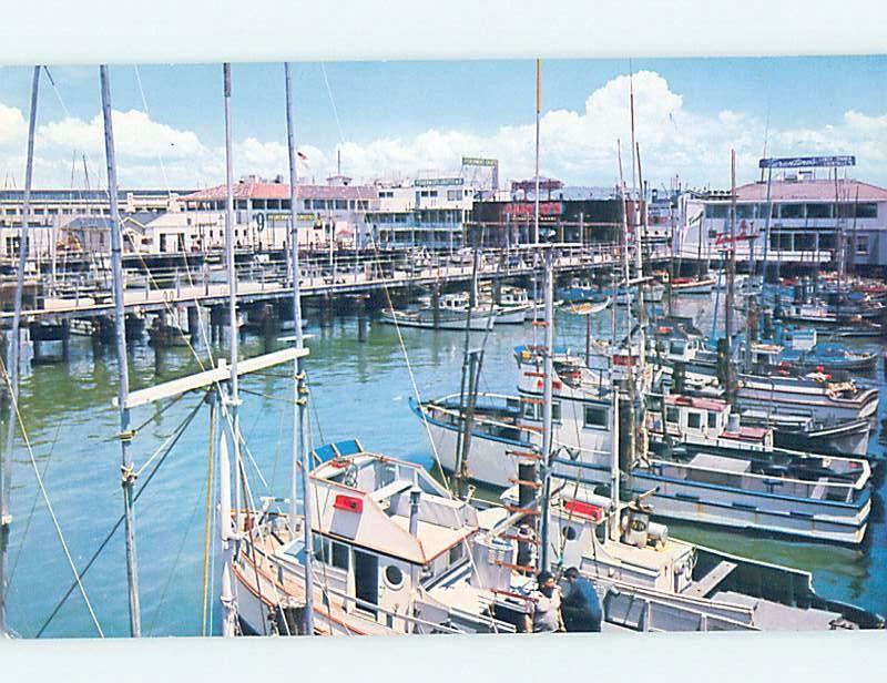 Pre-1980 HARBOR SCENE San Francisco California CA hp7248