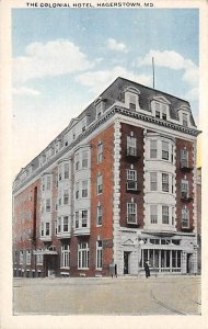 Colonial Hotel Hagerstown, Maryland MD s 