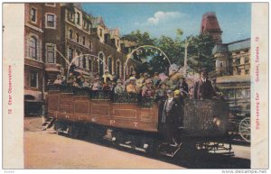 QUEBEC, Canada, PU-1937; Char Observatoire, Sight-Seeing Car