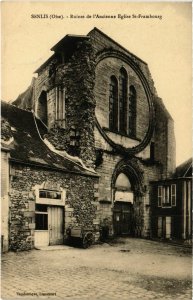CPA Senlis- Ruines de l'Ancienne Eglise St Frambourg FRANCE (1020327)
