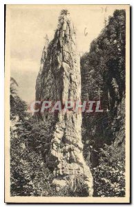 Old Postcard La Grande Chartreuse ND The peak Ceillette