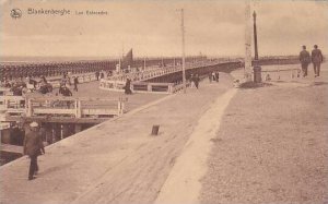 Belgium Blankenberge Les Estacades 1922