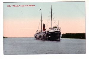 SS  'Alberta' Steamer near Fort William Ontario.