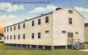 One of the barracks Camp Rucker, Alabama, USA