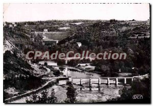 Postcard Modern Creuse At Bridge Of Batteries And the Dam On Eguzon