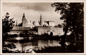 Denmark Kronborg Slot Helsingør Vintage RPPC C026