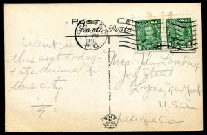 dc1234 - TROIS RIVIERES Quebec Postcard 1936 Gateway