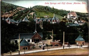 Postcard Soda Springs and Cliff House in Manitou, Colorado