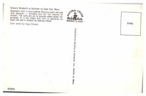 Postcard HISTORICAL SCENE Eastham Massachusetts MA AU2465