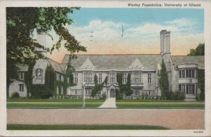 Postcard Wesley Foundation University of Illinois IL