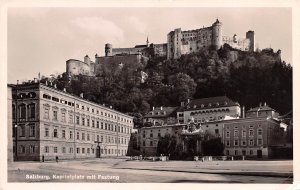 Kapitelplatz mit Festung Salzburg Austria Unused 