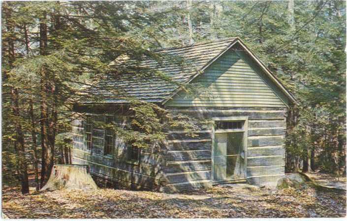 Old Log Church Turkey Run State Park Indiana IN