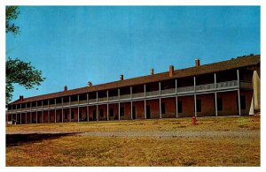 Postcard BUILDING SCENE Fort Laramie Wyoming WY AU5014