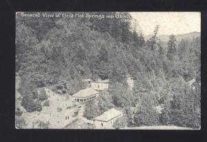 UKIAH CALIFORNIA ORR'S HOT SPRINGS VINTAGE POSTCARD