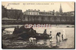 Old Postcard St Malo La Mare aux Ducklings