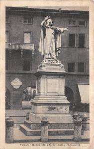 B39497 Ferrara Monumento a G Savonarola S Galleti   italy