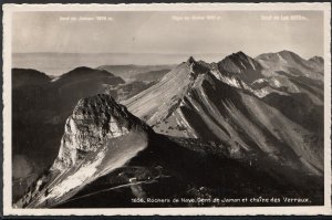 Switzerland Postcard - Rochers De Naye - Dent De Jaman   A6392