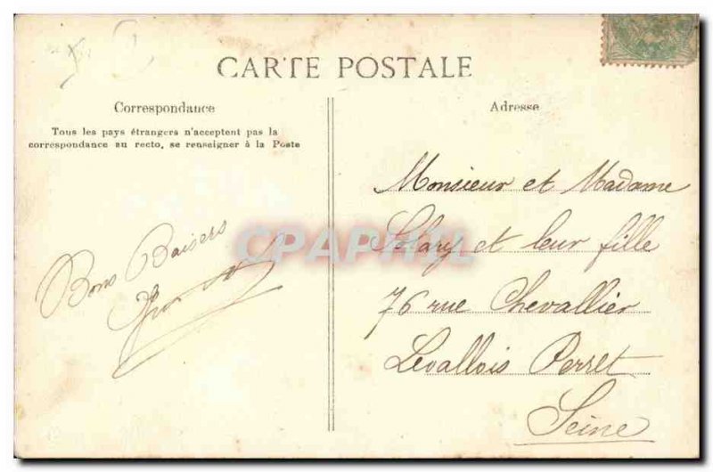 Paris - 20 - XX district of Remembrance Old Postcard