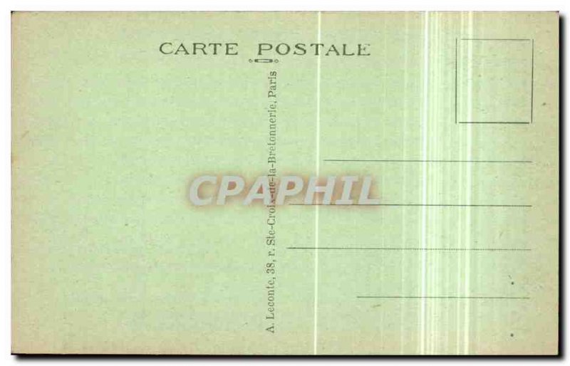 Paris Old Postcard The Senate