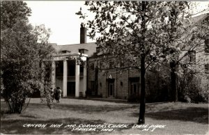 RPPC Canyon Inn McCormick's Creek State Park Spencer IN Vintage Postcard B39