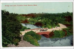 Bridge & Lake, Franklin Park, Boston MA