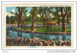 Monkey Island, City Park, Denver, Colorado, PU-1945