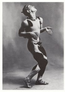 Vaslav Nijinksy L'Apres Midi D'Un Faune Russian Ballet Postcard
