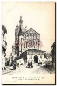 Old Postcard Joinville L & # 39Ancien Church Portal