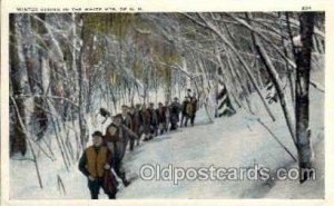 Hiking, White Mountains of New Hampshire USA Winter Sports Unused very light ...