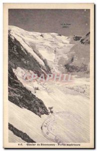 Old Postcard Glacier Bionnassay upper part