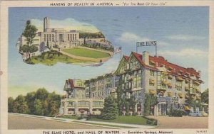Missouri Excelsiok Springs The Elms Notel And Hall Of waters