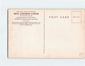 Postcard Hotel Governor Clinton, New York City, New York