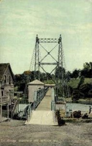 Toll Bridge in Waterville, Maine