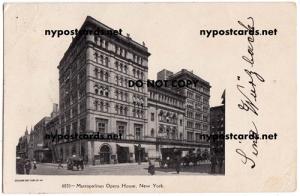 Metropolitan Opera House, NYC
