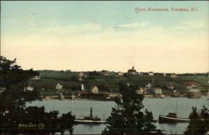 Tiverton RI From Hummock c1910 Postcard