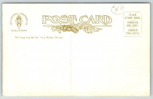 Denver  Colorado  Welcome Arch  Postcard