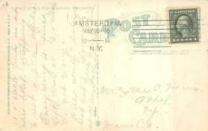 AMSTERDAM New York NY~ WARNER HOTEL~Leo O'Melia MONTGOMERY CO ca1920's  Postcard